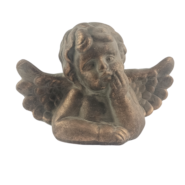 Engel Figur Ton Deko Skulptur